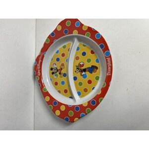Walt Disney World‎ Parks 9 1/2" Divided Kids Dinner Plate Mickey Mouse Goofy